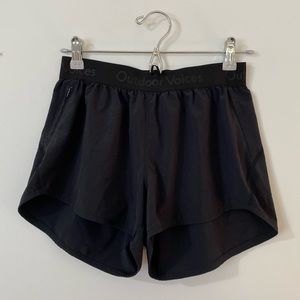 Outdoor Voices Relay Shorts - Small - Black